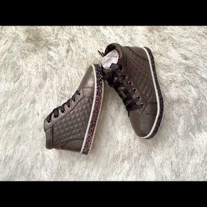 Big Girls Steve Madden Sparkly Sneaker